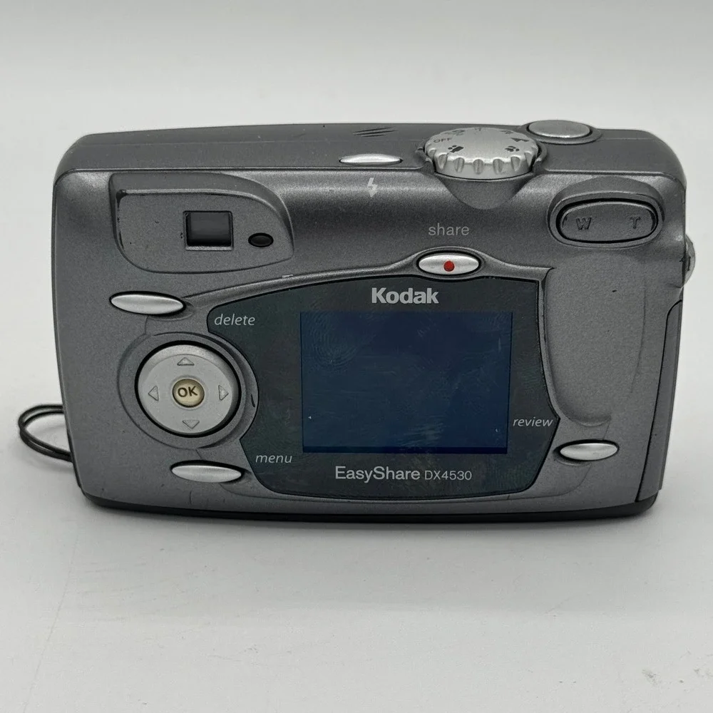 Kodak EasyShare DX4530 Digital Camera 5.0MP 3x Optical Zoom Silver Tested Works